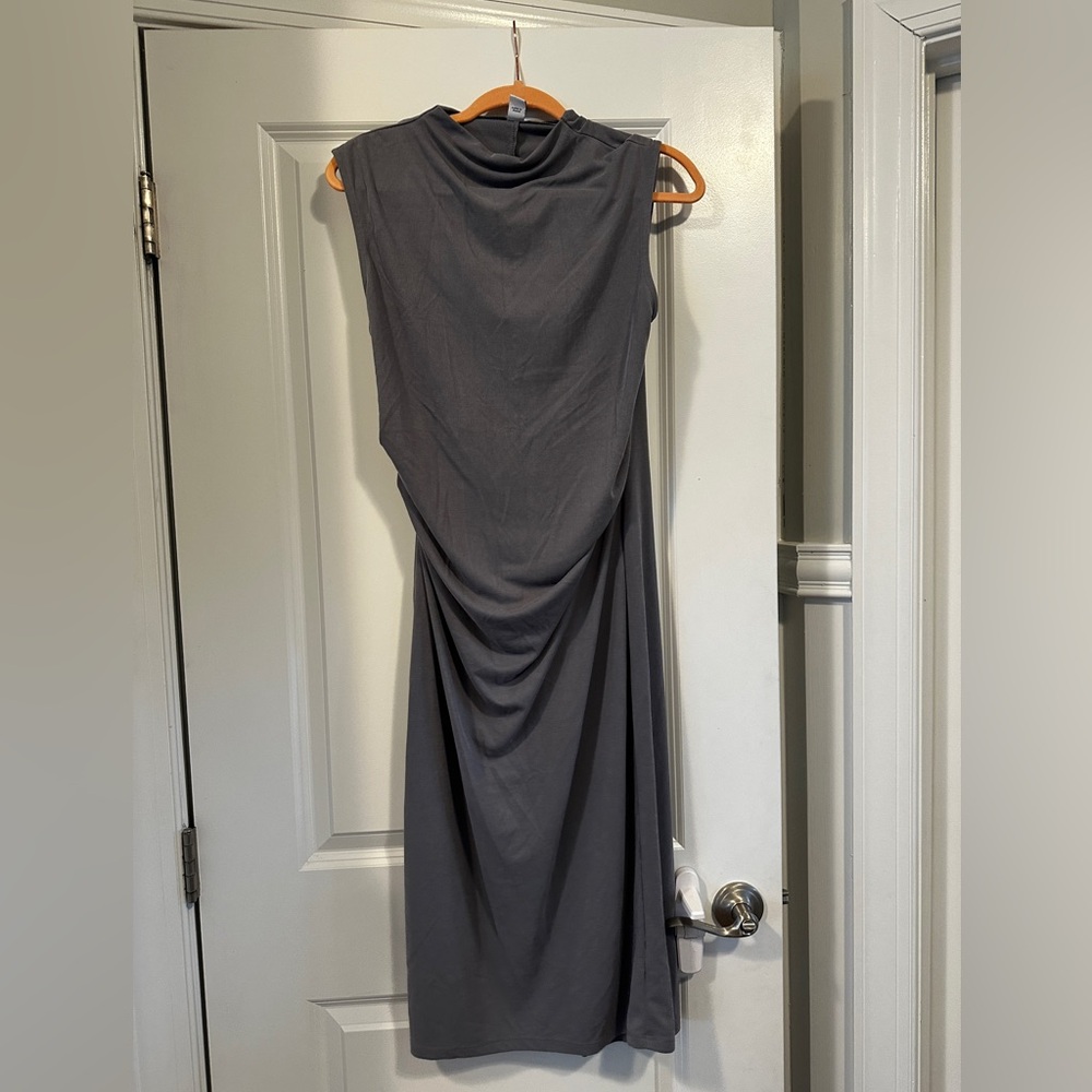 Maternity Old Navy Charcoal Dress